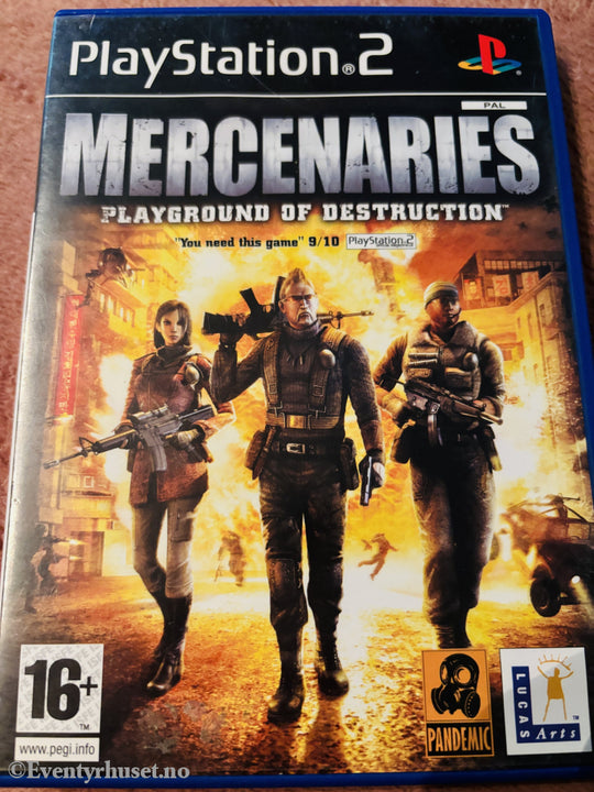 Mercenaries: Playground of Destruction. PS2.