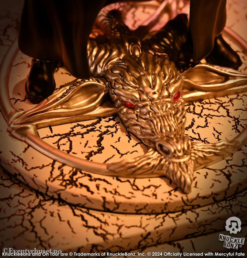 Mercyful Fate Rock Iconz Statue King Diamond III (Black Version) 22 cm Collectibles