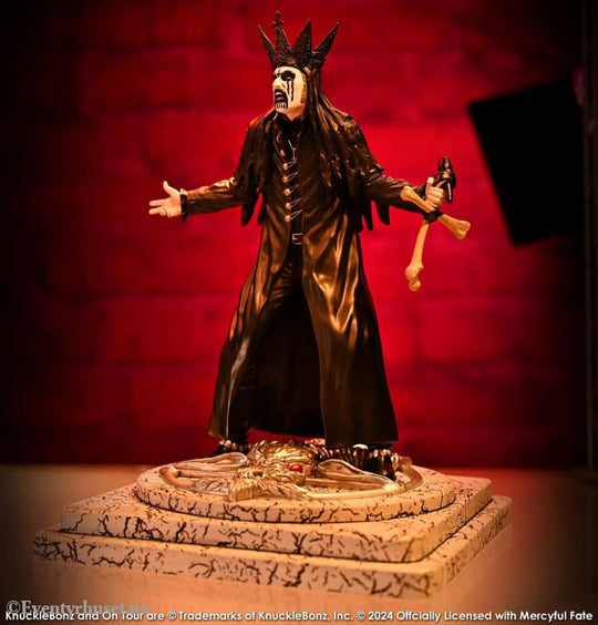 Mercyful Fate Rock Iconz Statue King Diamond III (Black Version) 22 cm Collectibles