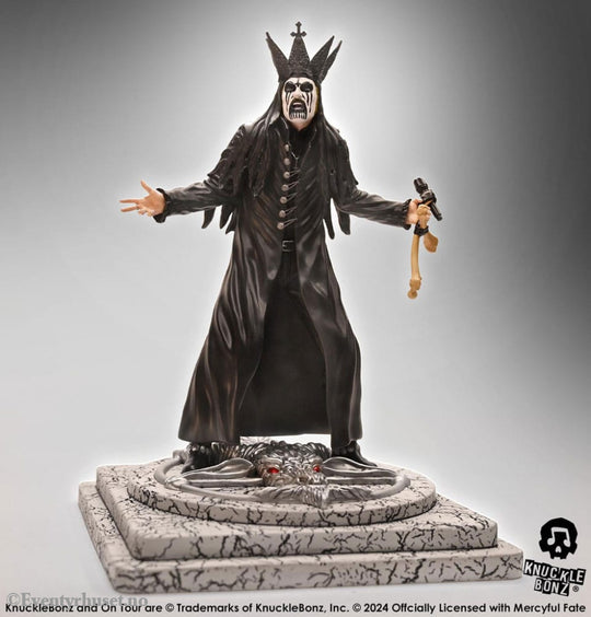 Mercyful Fate Rock Iconz Statue King Diamond III (Black Version) 22 cm Collectibles