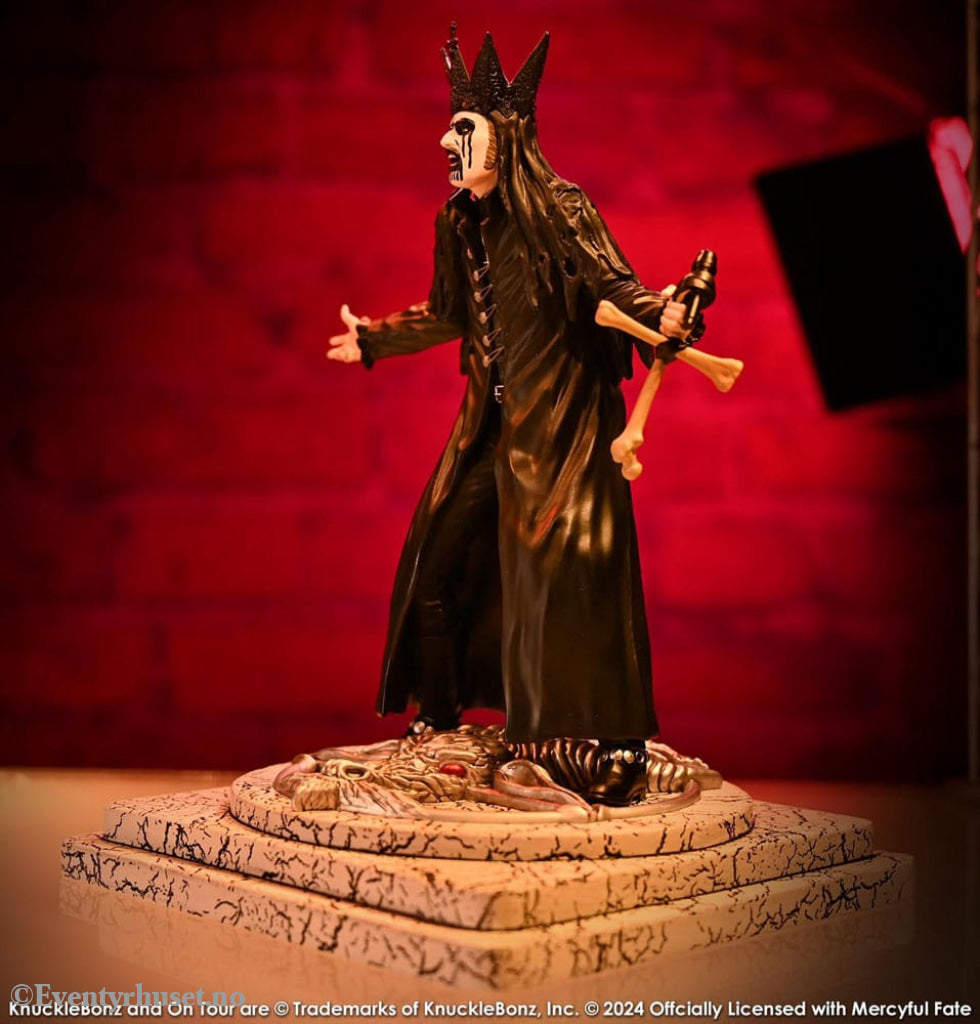 Mercyful Fate Rock Iconz Statue King Diamond III (Black Version) 22 cm Collectibles