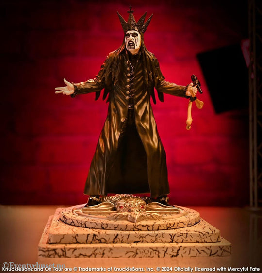 Mercyful Fate Rock Iconz Statue King Diamond III (Black Version) 22 cm Collectibles