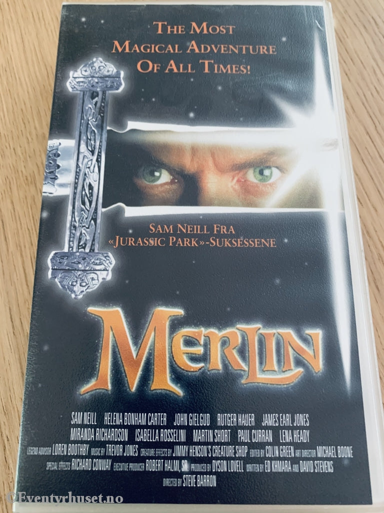 Merlin. 1998. Vhs. Vhs