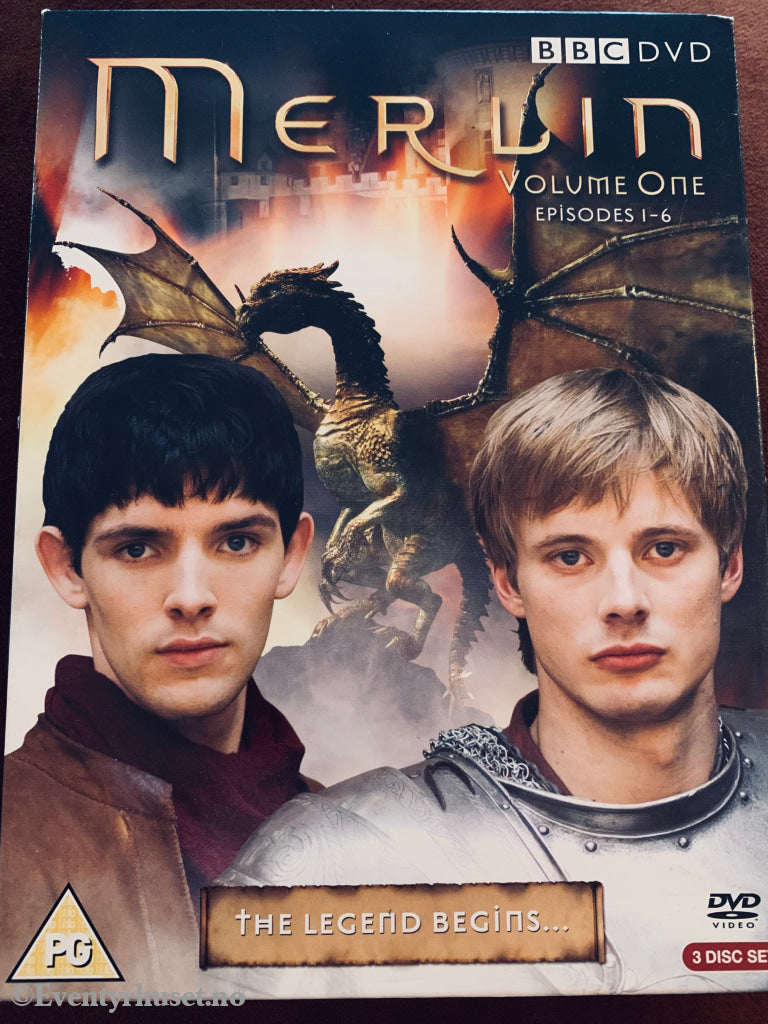 Merlin. Sesong 1. Ep 1-6. Dvd Samleboks.