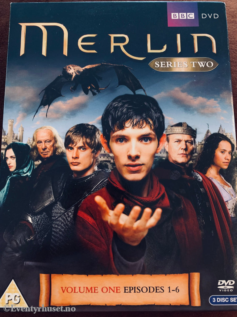 Merlin. Sesong 2. Ep 1-6. Dvd Samleboks.