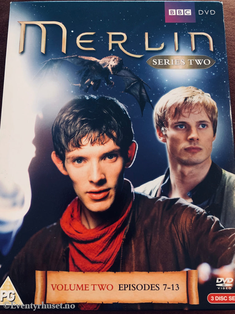 Merlin. Sesong 2. Ep 7-13. Dvd Samleboks.