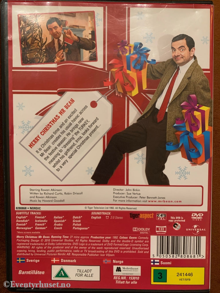 Merry Christmas Mr. Bean. Dvd. Dvd