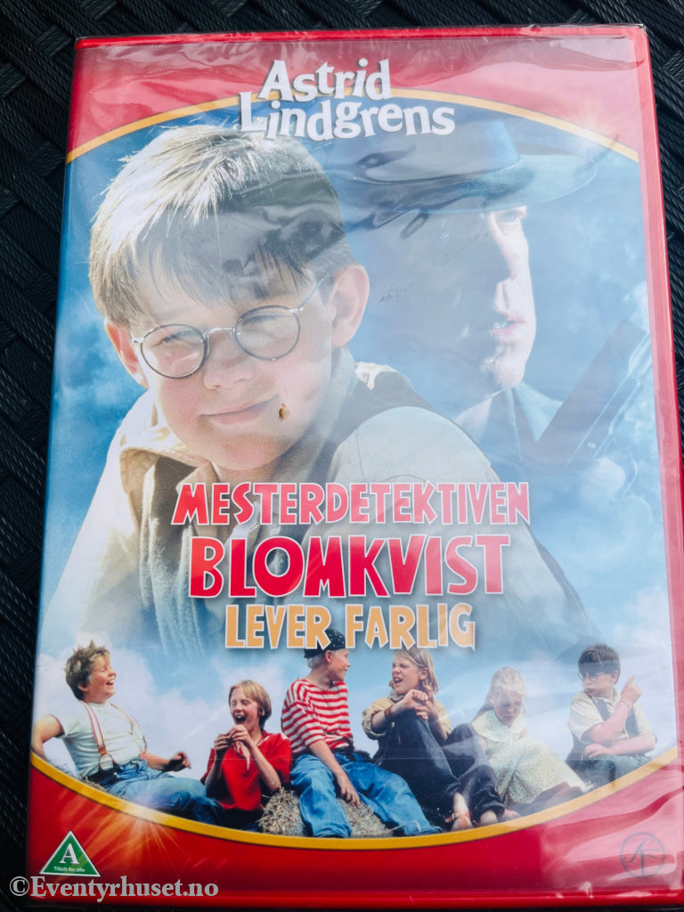 Mesterdetektiven Blomkvist Lever Farlig. Dvd. Ny I Plast! Dvd