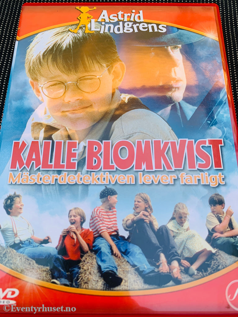 Mesterdetektiven Blomkvist lever farlig. DVD. Svensk utgave med norsk tekst. DVD