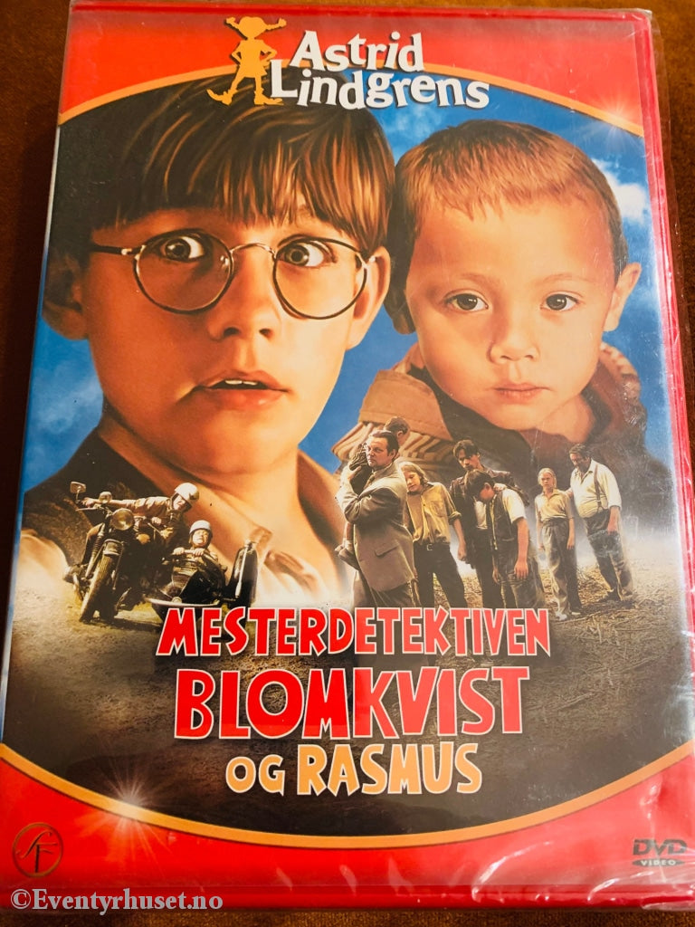 Mesterdetektiven Blomkvist Og Rasmus. Dvd. Ny I Plast! Dvd