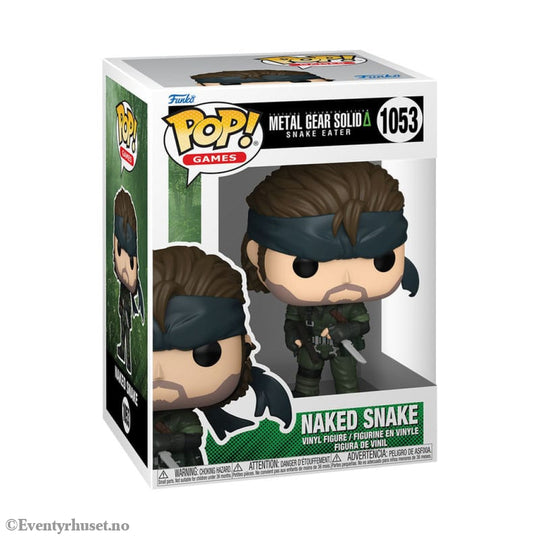 Metal Gear POP! Games Vinyl Figure Naked Snake 9 cm Collectibles