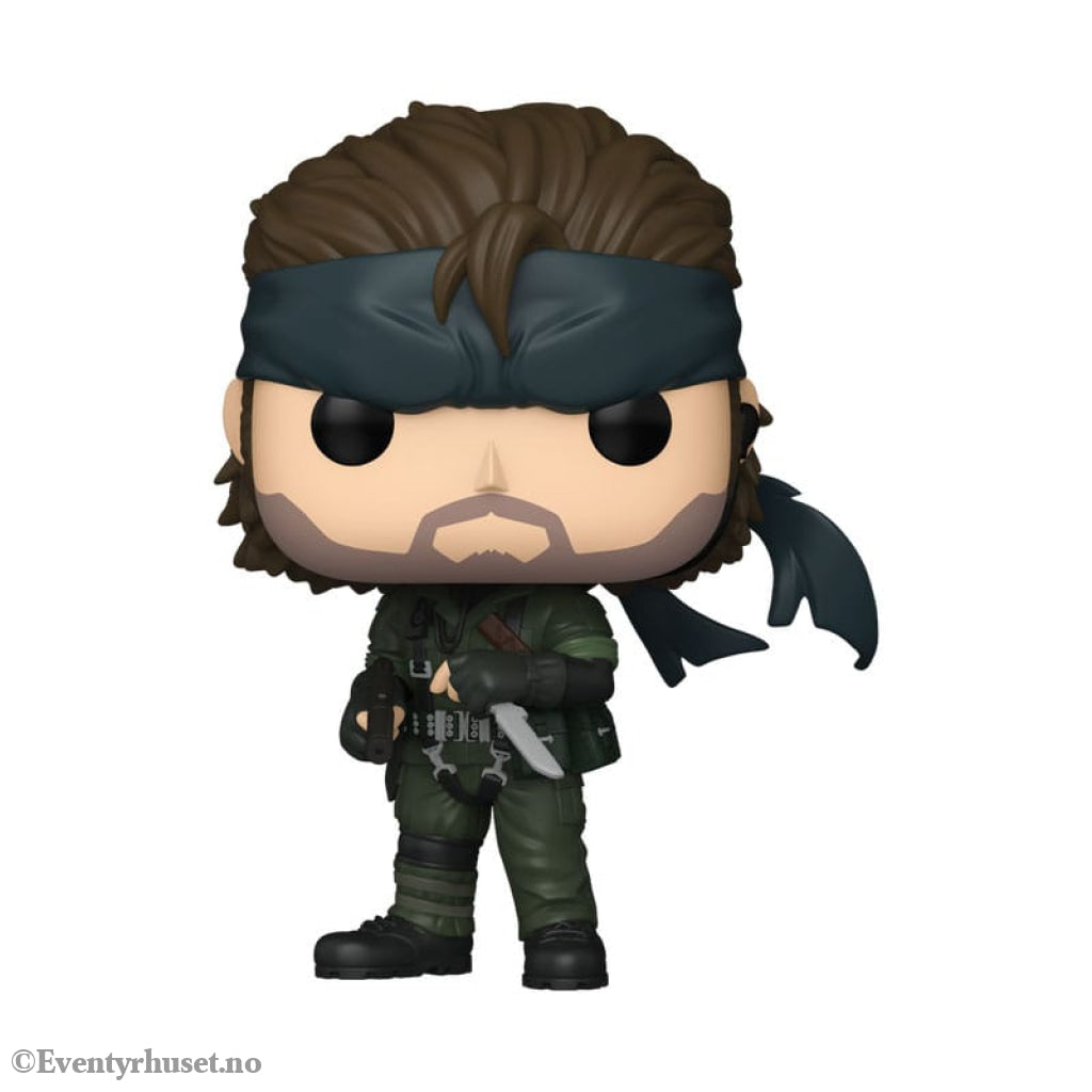 Metal Gear POP! Games Vinyl Figure Naked Snake 9 cm Collectibles