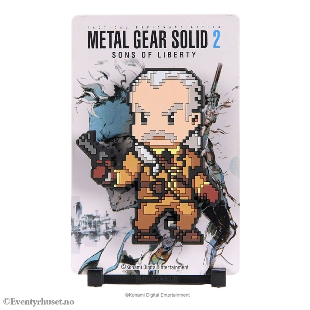 Metal Gear Solid 2 FiGGYZ Magnet Collectible Revolver Ocelot 11 cm Collectibles