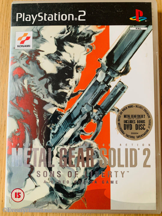 Metal Gear Solid 2 - Sons of Liberty. PS2.