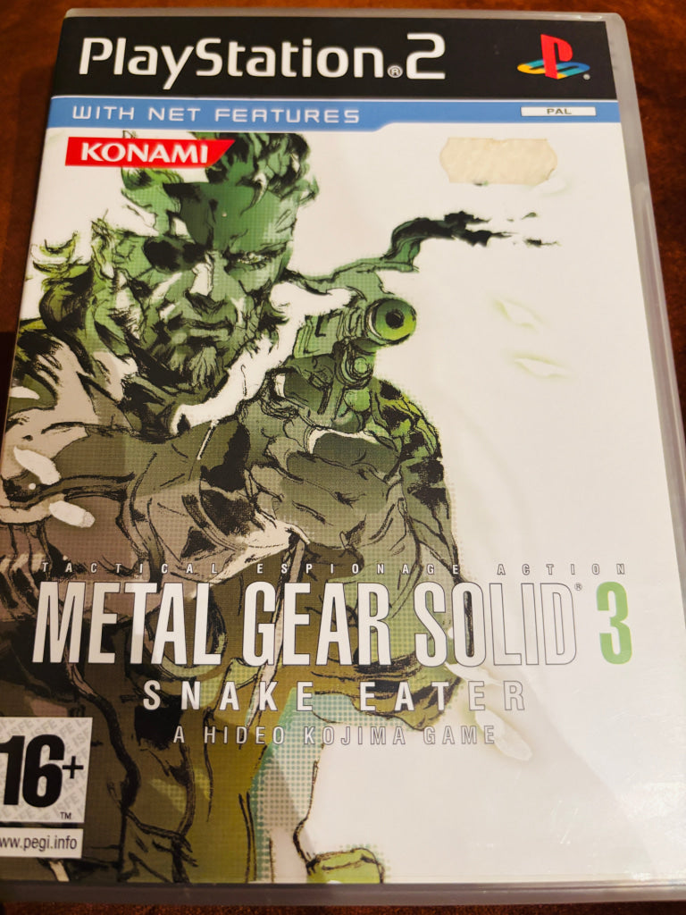 Metal Gear Solid 3: Snake Eater. PS2.