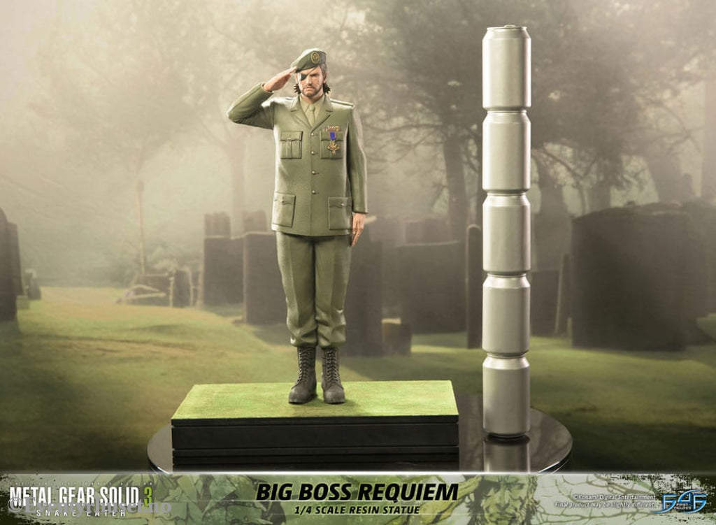 Metal Gear Solid 3: Snake Eater Statue 1/4 Big Boss Requiem 55 cm Collectibles