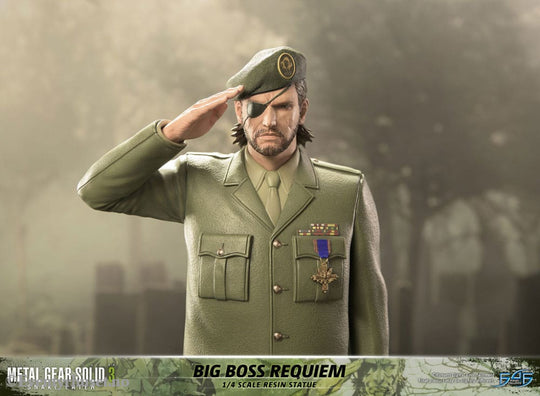 Metal Gear Solid 3: Snake Eater Statue 1/4 Big Boss Requiem 55 cm Collectibles