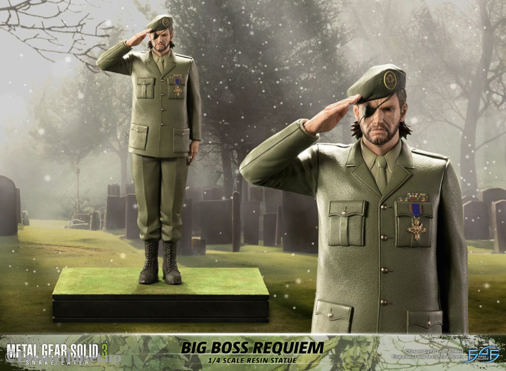 Metal Gear Solid 3: Snake Eater Statue 1/4 Big Boss Requiem 55 cm Collectibles