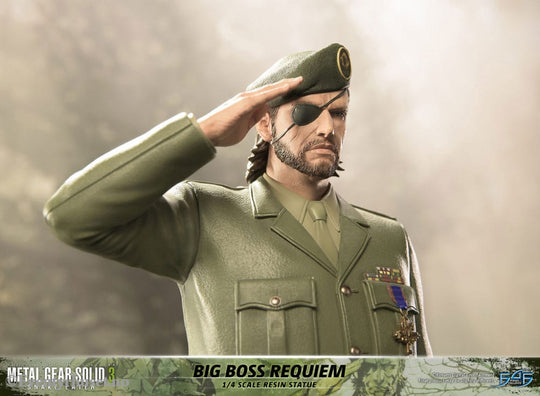 Metal Gear Solid 3: Snake Eater Statue 1/4 Big Boss Requiem 55 cm Collectibles