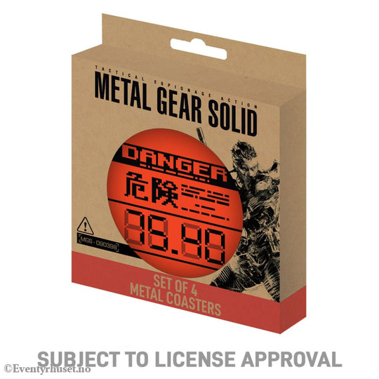 Metal Gear Solid Coaster 4-Pack Home & Gifts