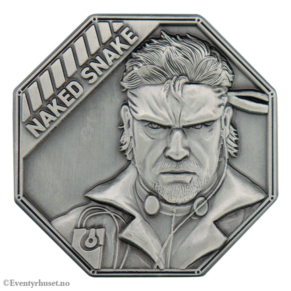 Metal Gear Solid Delta Collectable Coin Naked Snake Limited Edition Collectibles