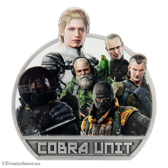 Metal Gear Solid Delta Medallion Cobra Unit Limited Edition Collectibles