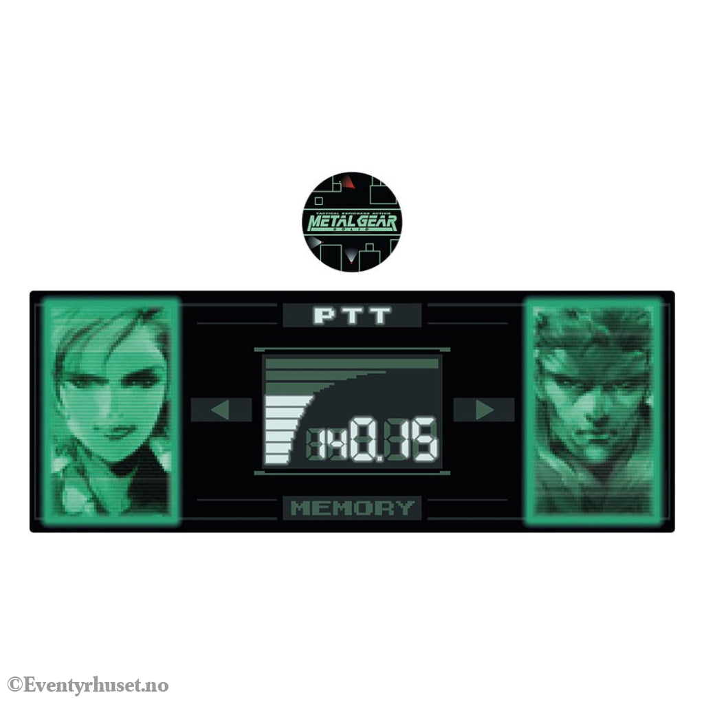 Metal Gear Solid Desk Pad & Coaster Set Solid Snake x Raiden Limited Edition Home & Gifts