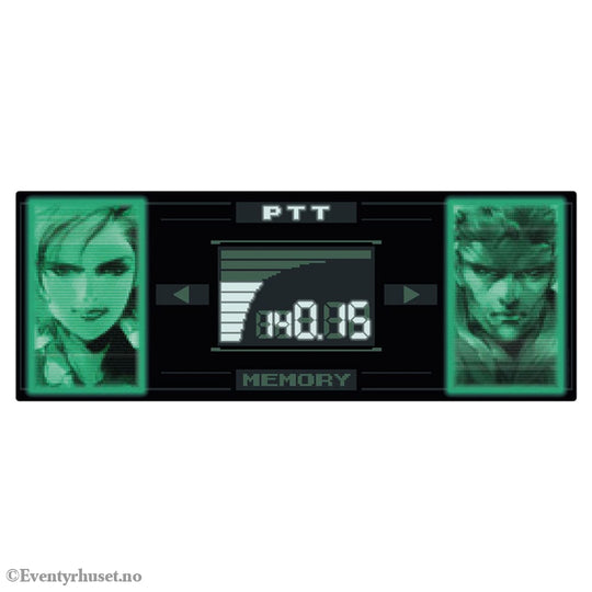 Metal Gear Solid Desk Pad & Coaster Set Solid Snake x Raiden Limited Edition Home & Gifts