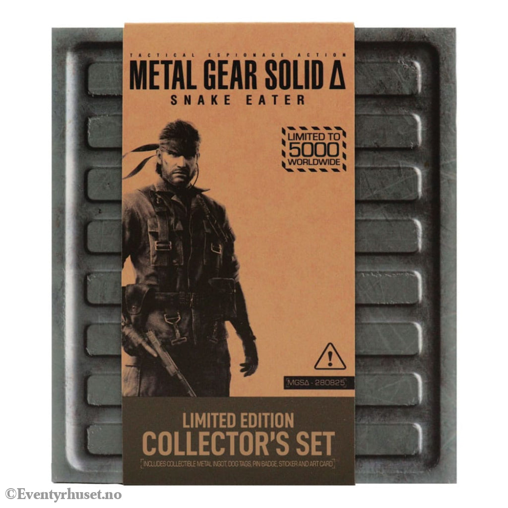 Metal Gear Solid Premium Set Delta Collectors Limited Edition Collectibles