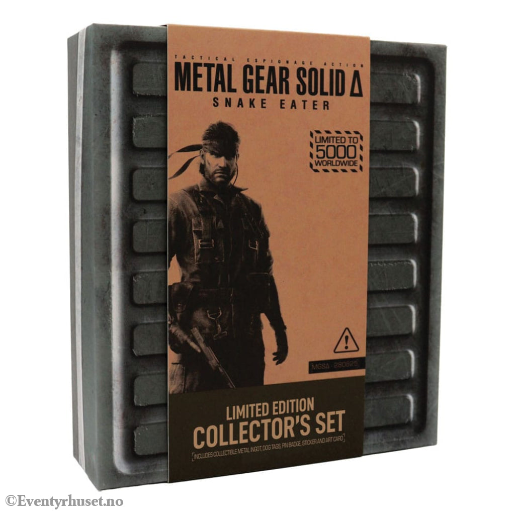 Metal Gear Solid Premium Set Delta Collectors Limited Edition Collectibles