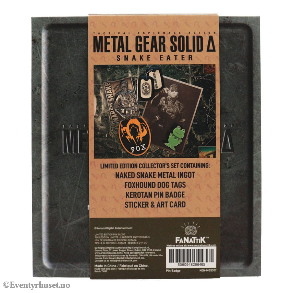 Metal Gear Solid Premium Set Delta Collectors Limited Edition Collectibles