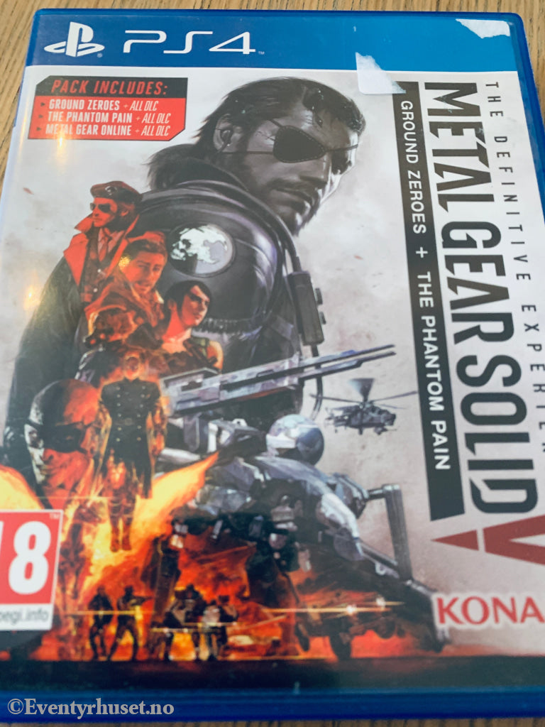 Metal Gear Solid V: The Definitive Experience. PS4.