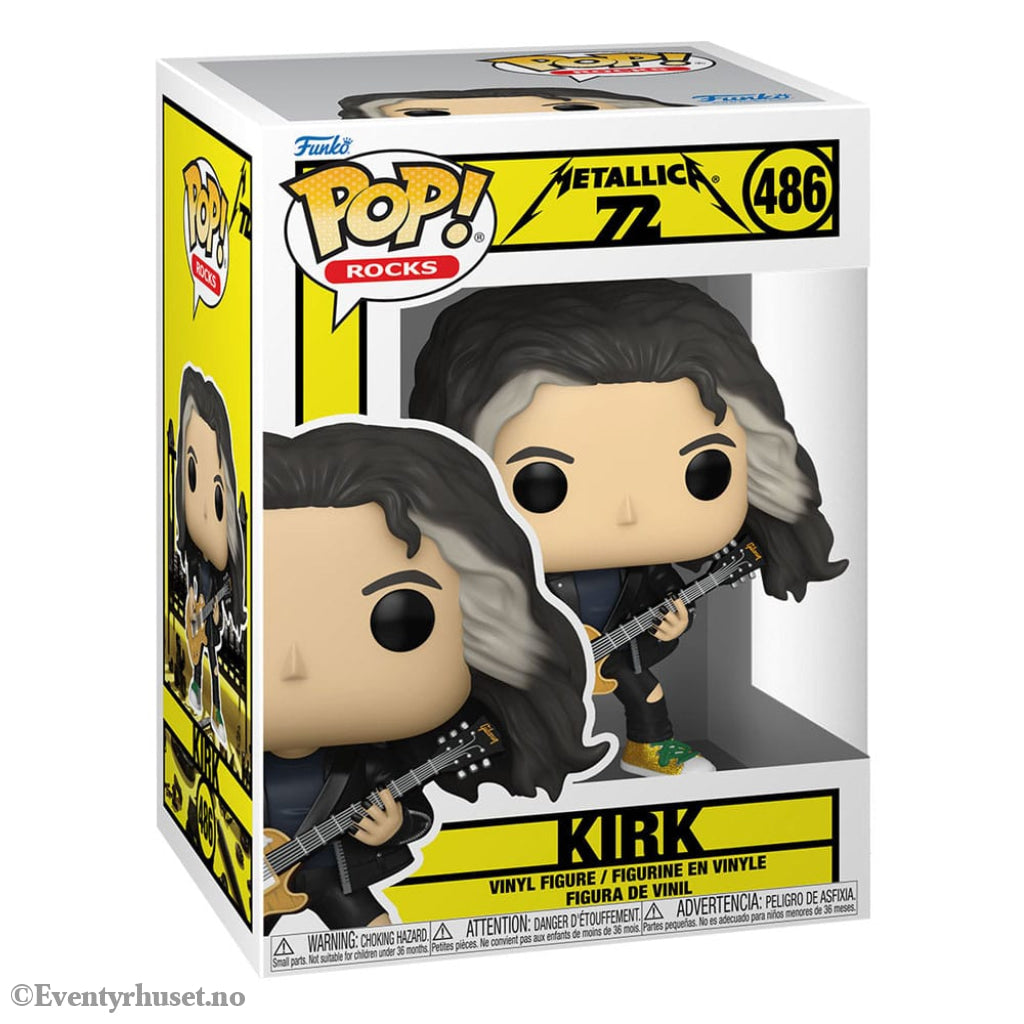 Metallica POP! Rocks Vinyl Figure Kirk (72 Seasons) 9 cm Collectibles