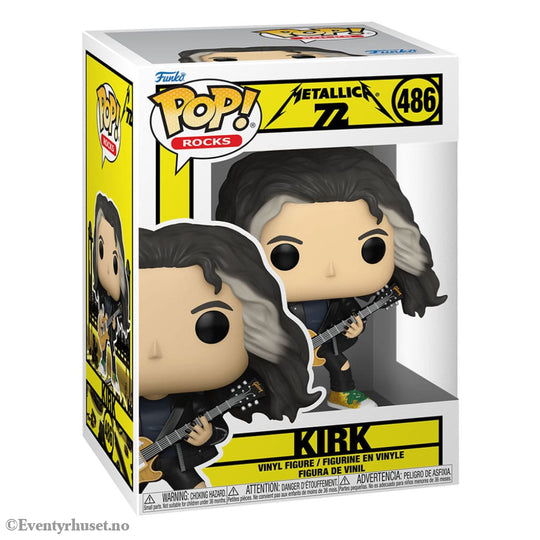 Metallica POP! Rocks Vinyl Figure Kirk (72 Seasons) 9 cm Collectibles