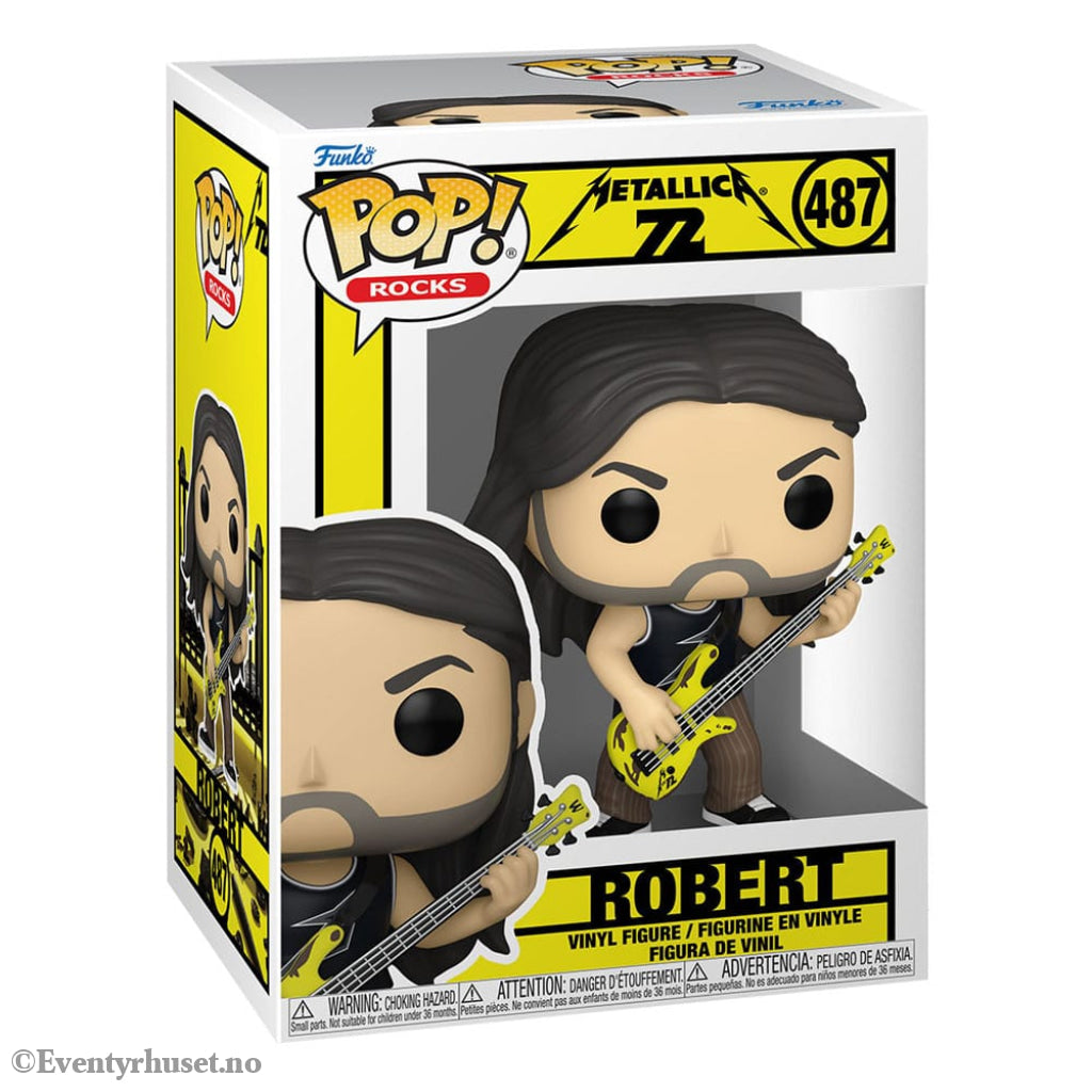 Metallica POP! Rocks Vinyl Figure Robert (72 Seasons) 9 cm Collectibles