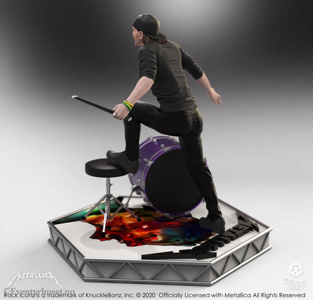 Metallica Rock Iconz Statue Lars Ulrich Limited Edition 22 cm Collectibles