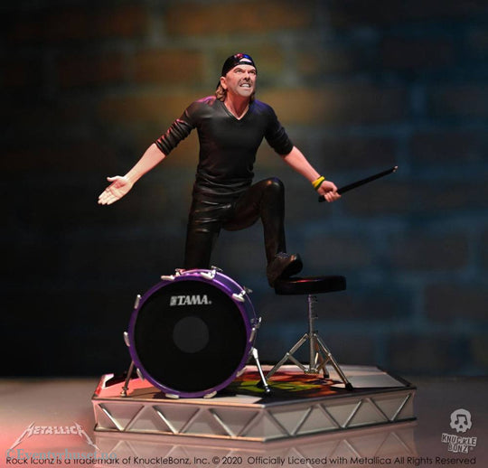 Metallica Rock Iconz Statue Lars Ulrich Limited Edition 22 cm Collectibles