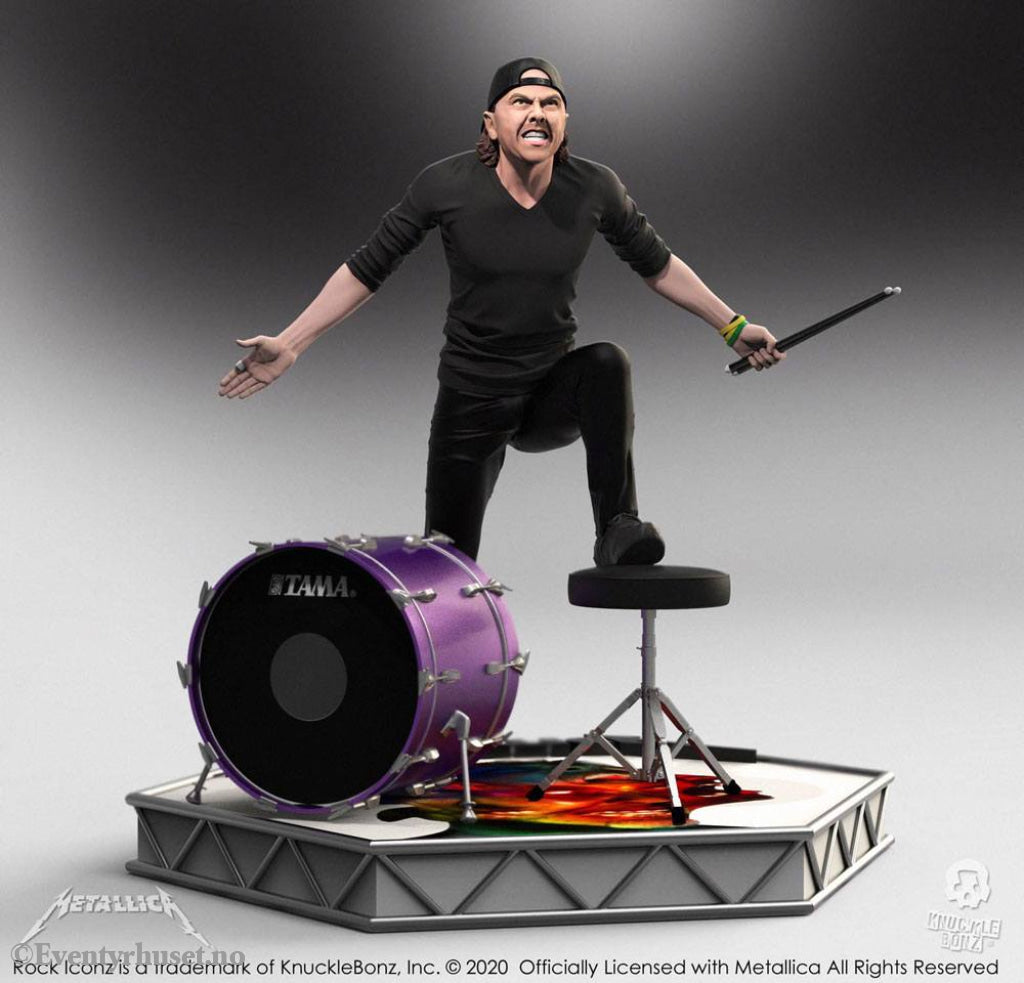 Metallica Rock Iconz Statue Lars Ulrich Limited Edition 22 cm Collectibles