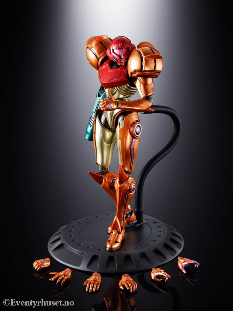 Metroid Prime 4: Beyond Diecast Action Figure Samus Aran LED 21 cm Manga & Anime