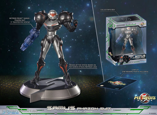 Metroid Prime PVC Statue Samus Phazon Suit Standard Edition 28 cm Collectibles