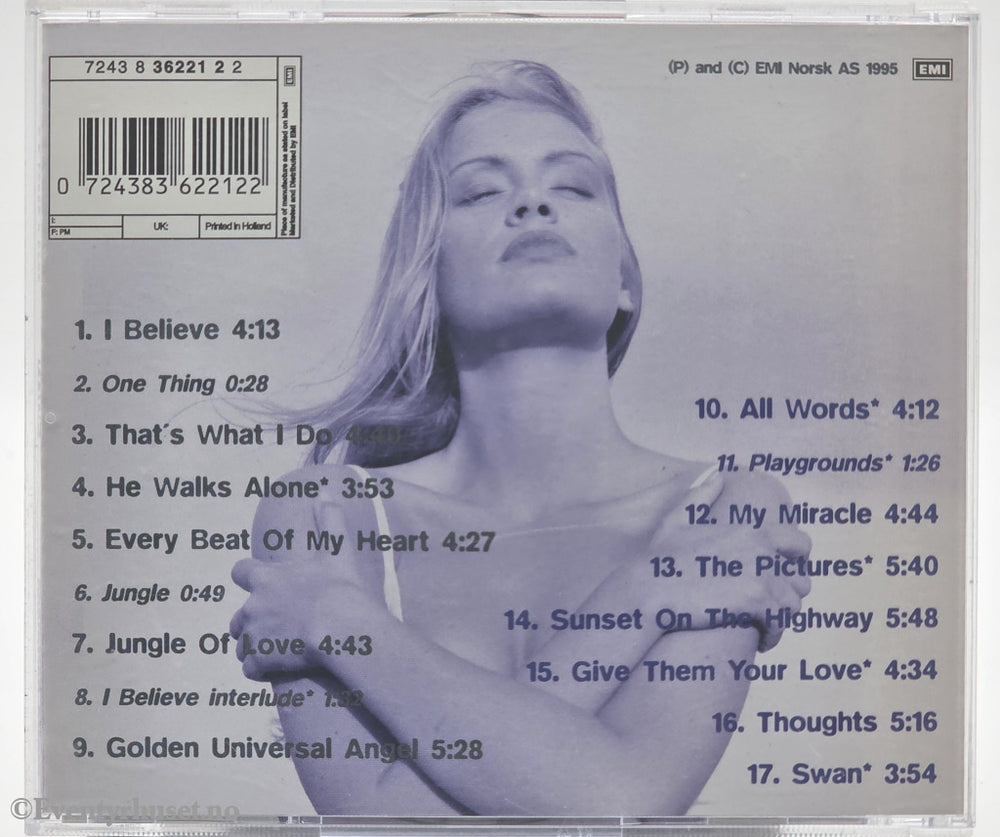 Mette Hartmann – Swan. 1995. Musikk-CD.