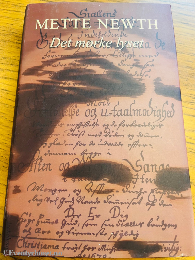 Mette Newth. Det mørke lyset. Bok.
