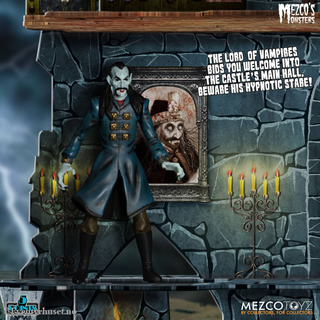 Mezco’s Monsters 5 Points Action Figures Tower of Fear Deluxe Set 9 cm. Mint In Sealed Box (MISB)! Actionfigur