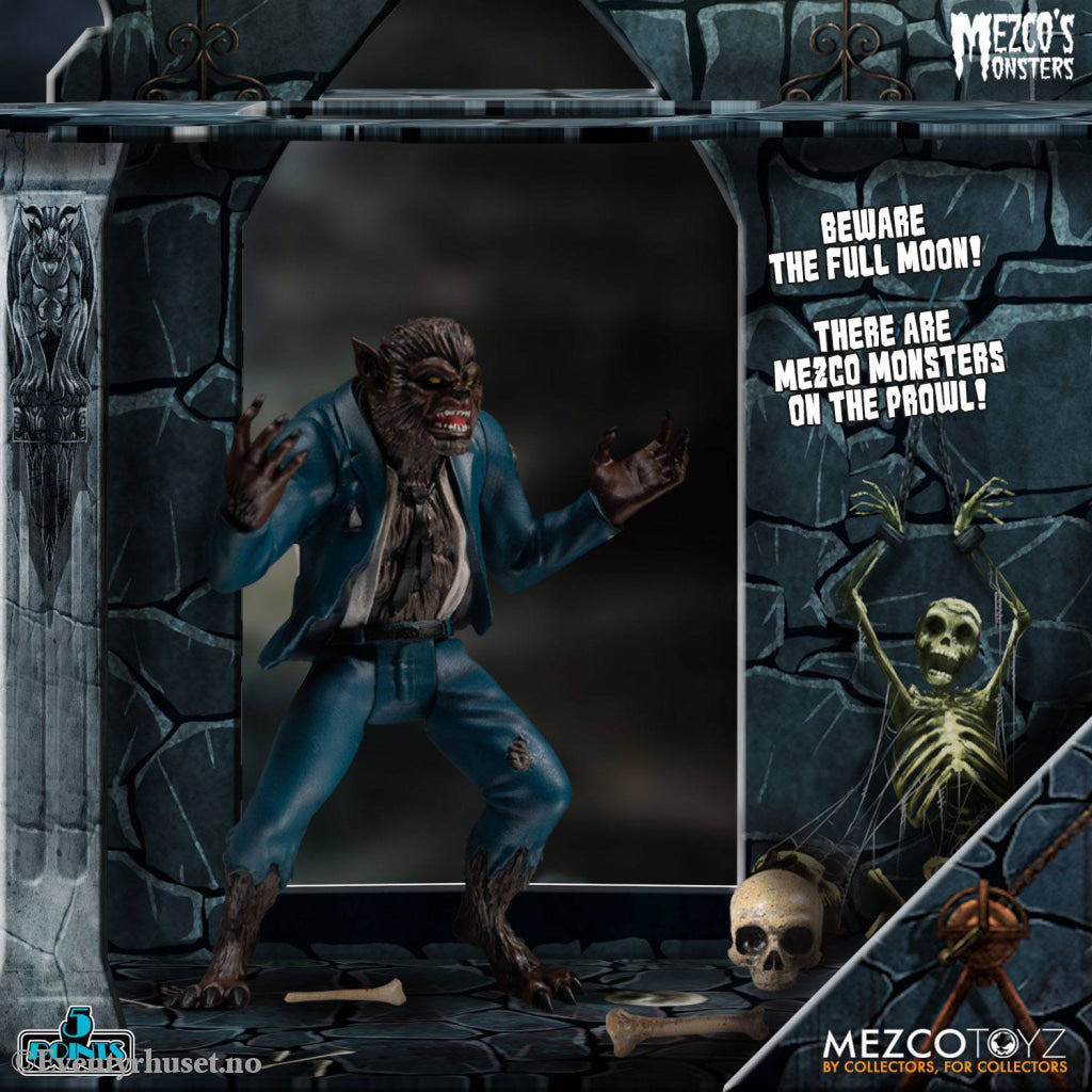 Mezco’s Monsters 5 Points Action Figures Tower of Fear Deluxe Set 9 cm. Mint In Sealed Box (MISB)! Actionfigur