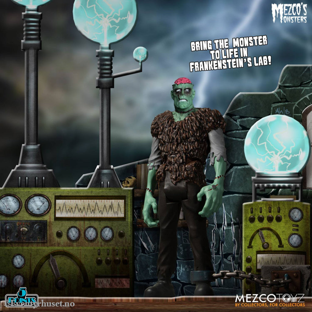 Mezco’s Monsters 5 Points Action Figures Tower of Fear Deluxe Set 9 cm. Mint In Sealed Box (MISB)! Actionfigur