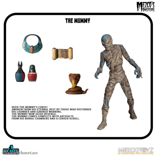 Mezco’s Monsters 5 Points Action Figures Tower of Fear Deluxe Set 9 cm. Mint In Sealed Box (MISB)! Actionfigur