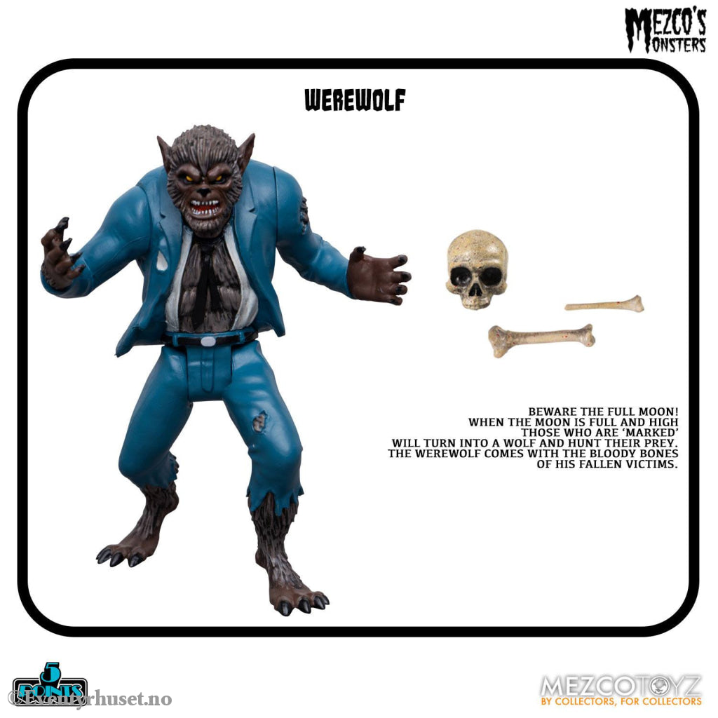 Mezco’s Monsters 5 Points Action Figures Tower of Fear Deluxe Set 9 cm. Mint In Sealed Box (MISB)! Actionfigur
