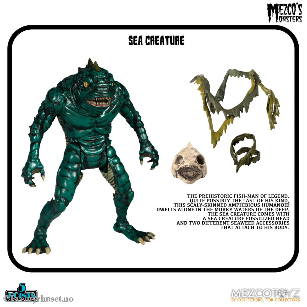 Mezco’s Monsters 5 Points Action Figures Tower of Fear Deluxe Set 9 cm. Mint In Sealed Box (MISB)! Actionfigur