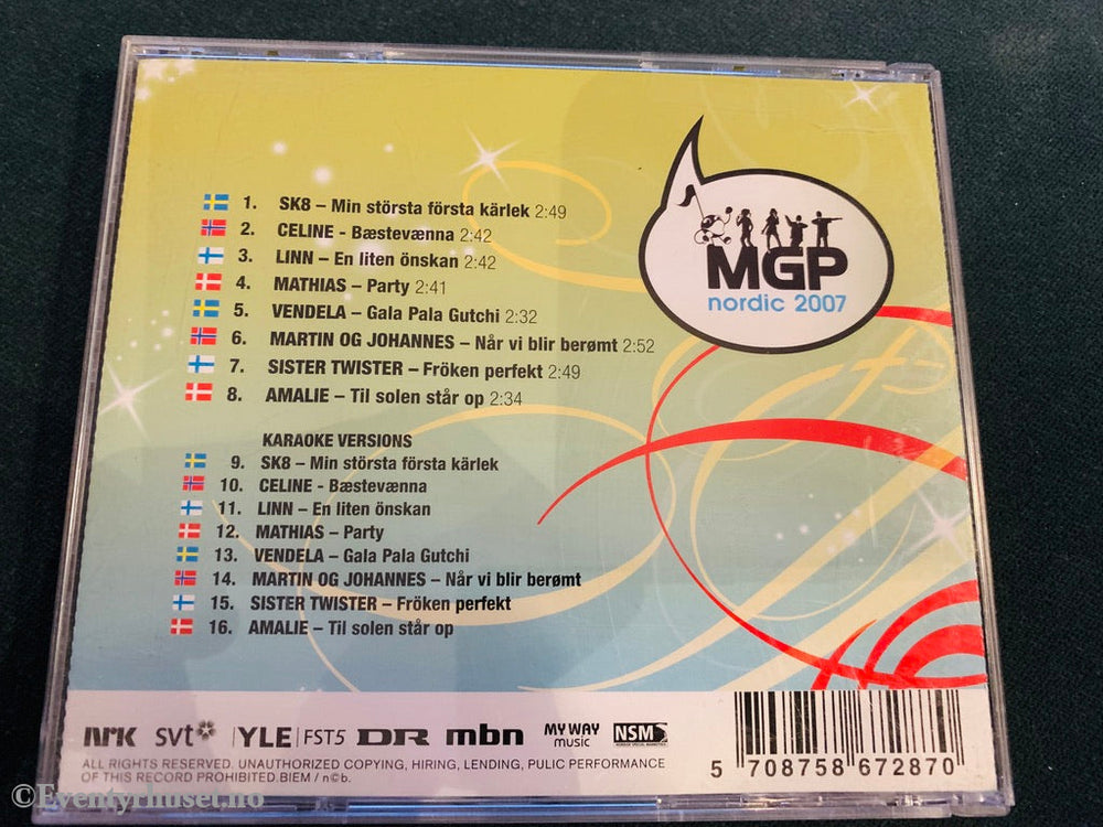 Mgp Nordic. 2007. Cd. Cd