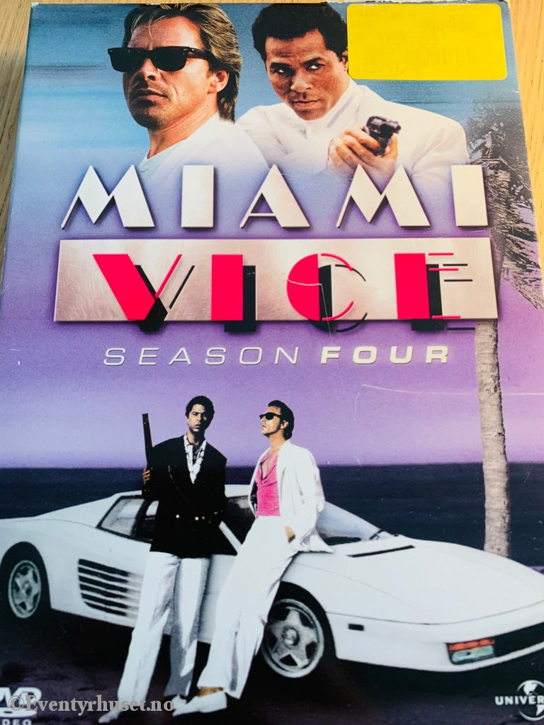 Miami Vice. Sesong 4. Dvd Samleboks.